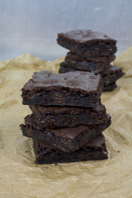 Dark Chocolate Brownies_USA_Rezept_Backen