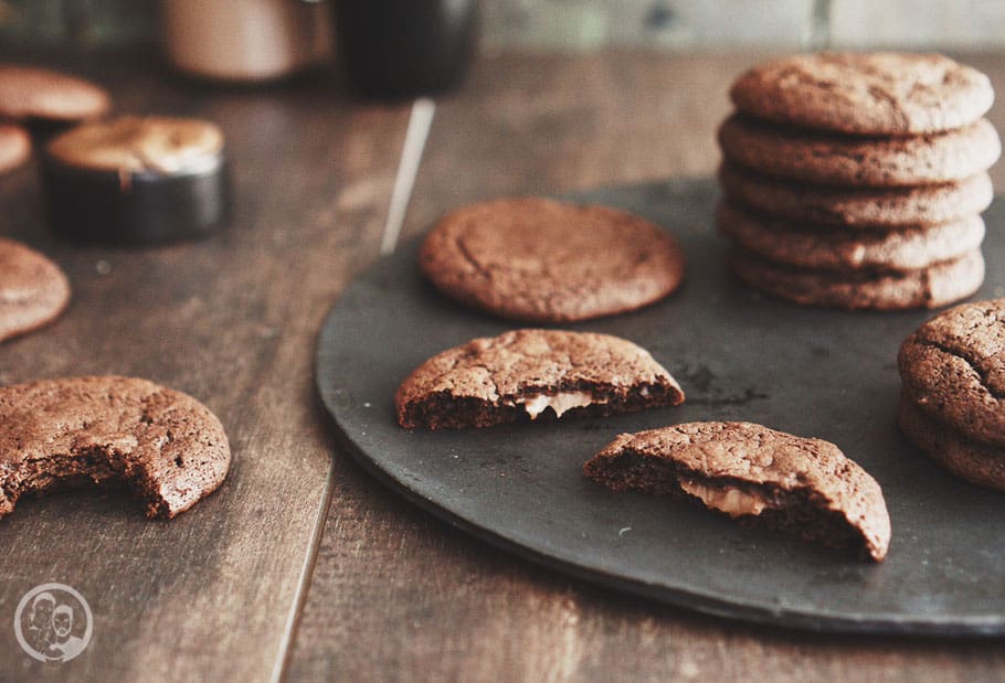 Nutella stuffed Cookies