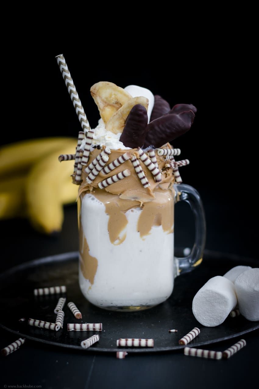 Banana Peanut Freaky Shake