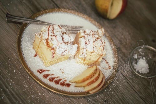 Apple- Crumble Cheesecake