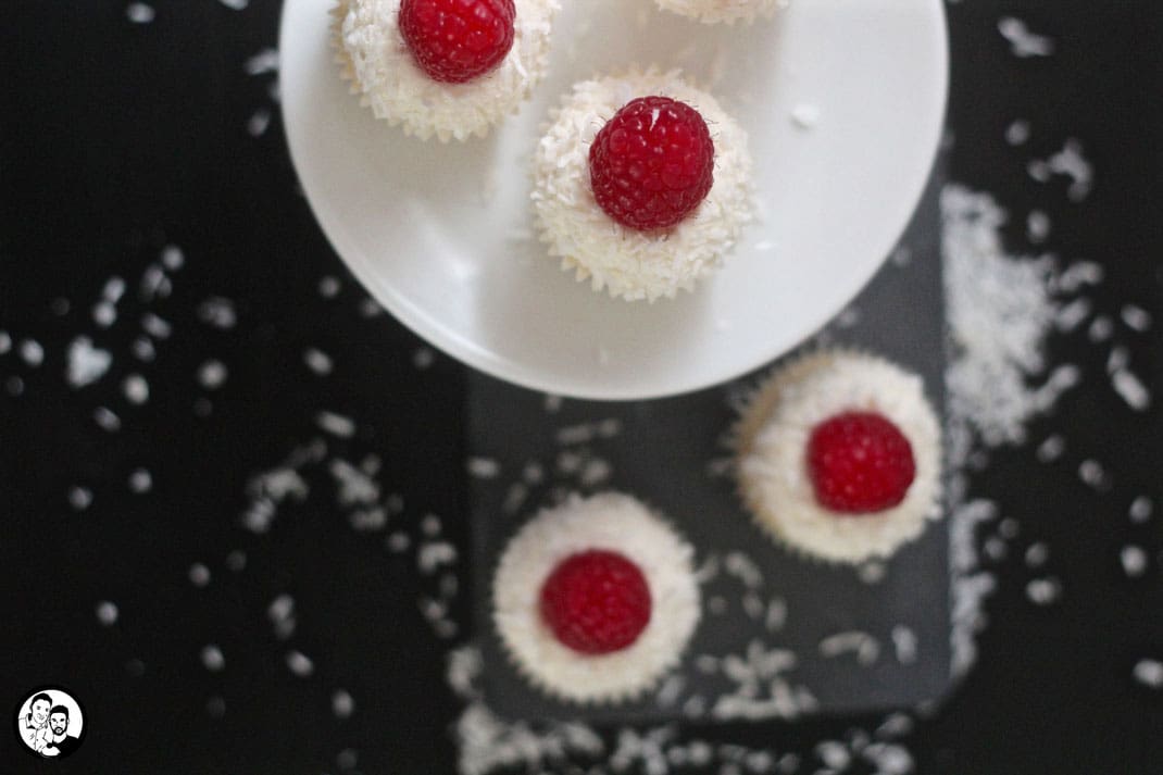 Kokos-Himbeer Cupcakes_Backen_Rezept