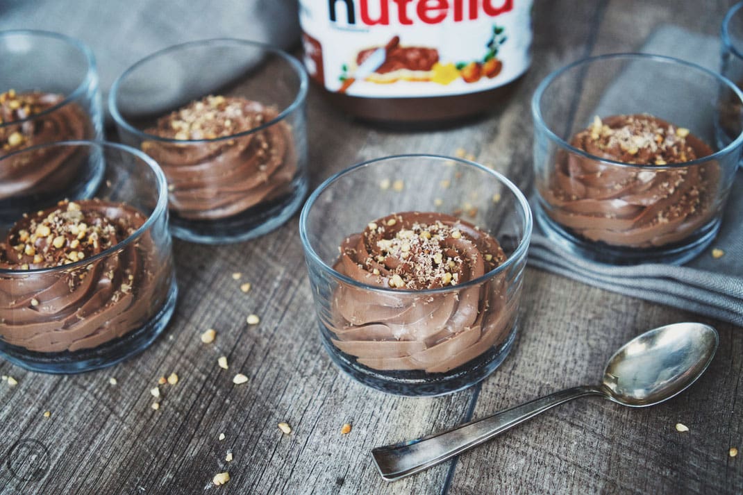 No bake Nutella Cheesecake