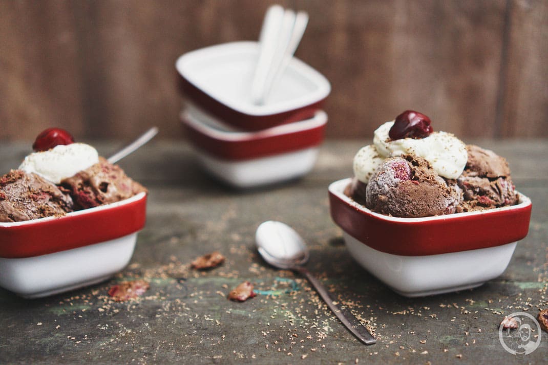 Wie Viel Kalorien Hat Ein Stück Schwarzwälder Kirschtorte Schwarzwälder Kirsch-Eis - Foodblog Aus Köln - Die Jungs Kochen Und