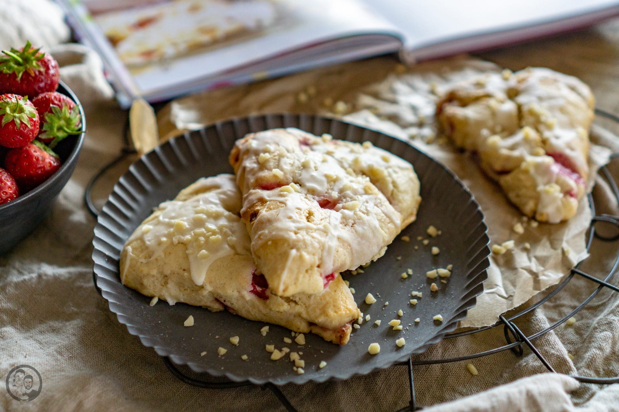 Erdbeer Scones