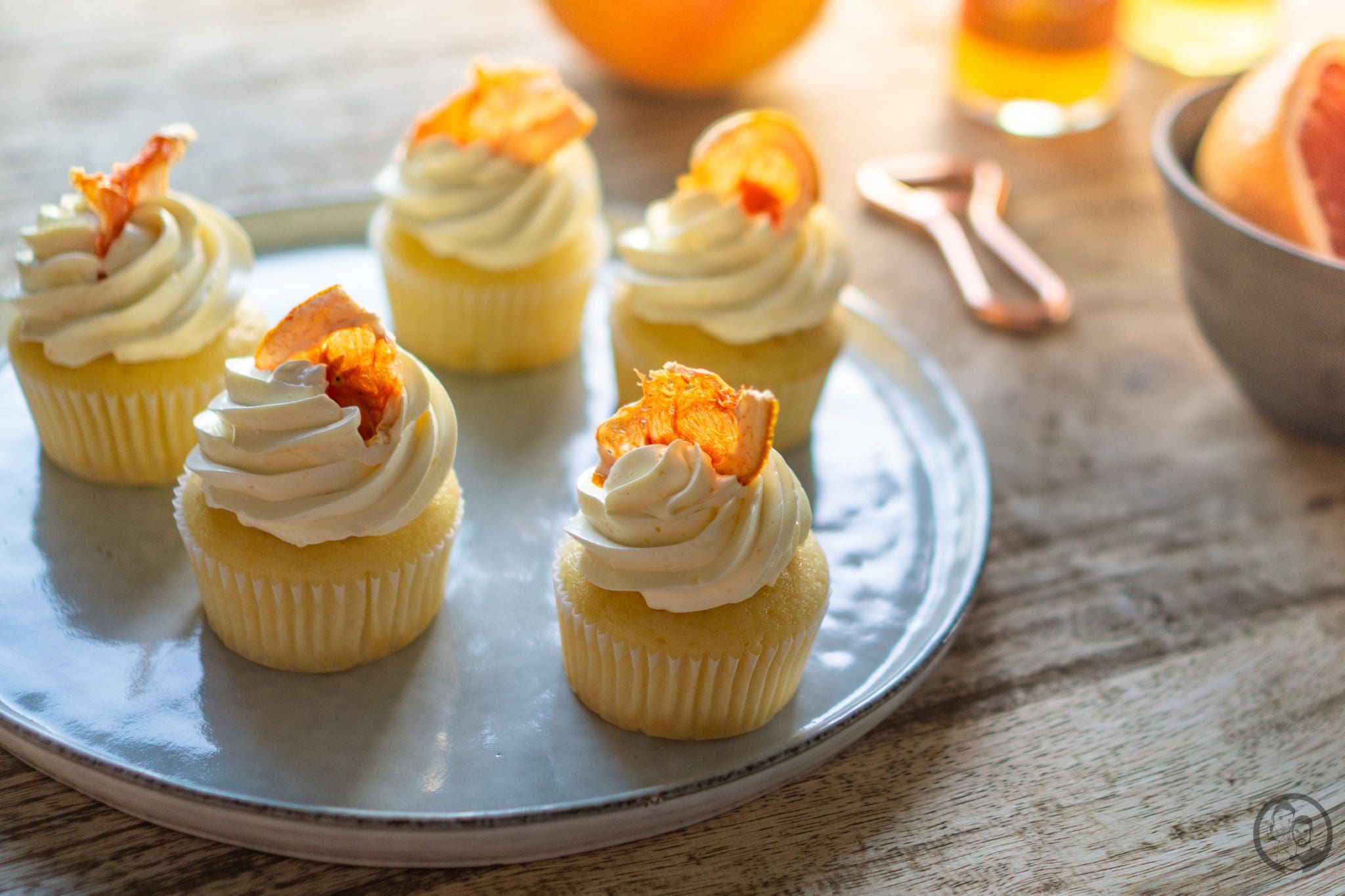 Grapefruit Cupcakes