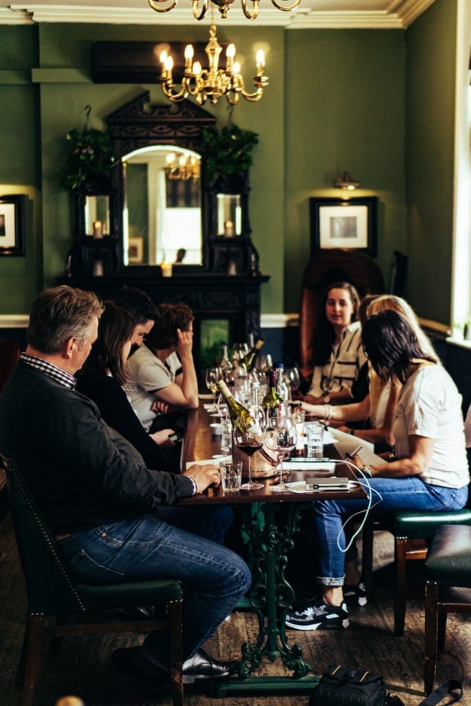 Crab Burger 13 Gruppe in Restaurant