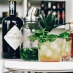 Rhubarb-Basil-Smash closeup