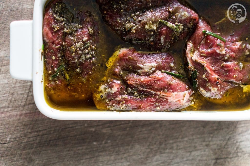 Lamm in Marinade