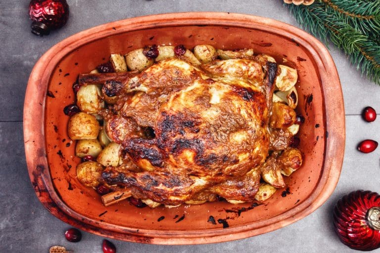 Honig-Senf Weihnachtshähnchen