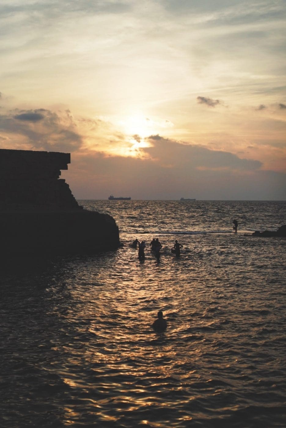 Sonnenuntergang in Akko
