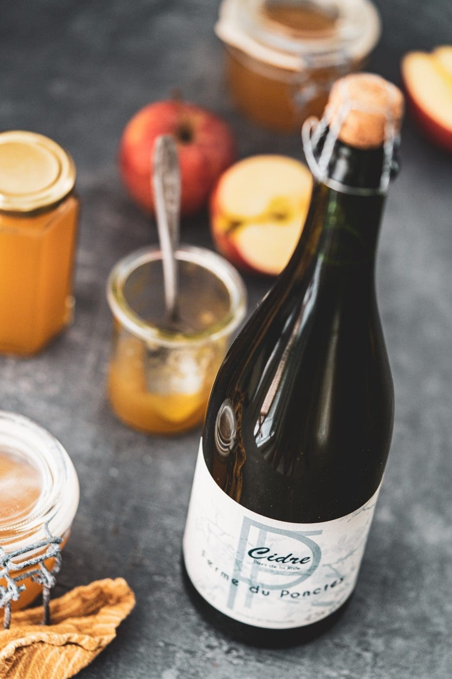 Apfelgelee mit Cidre