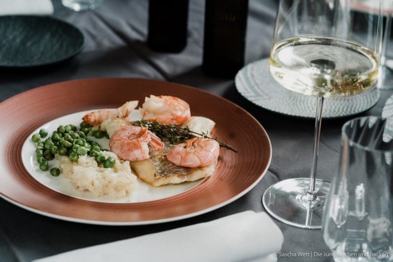 Kabeljau & Prawns