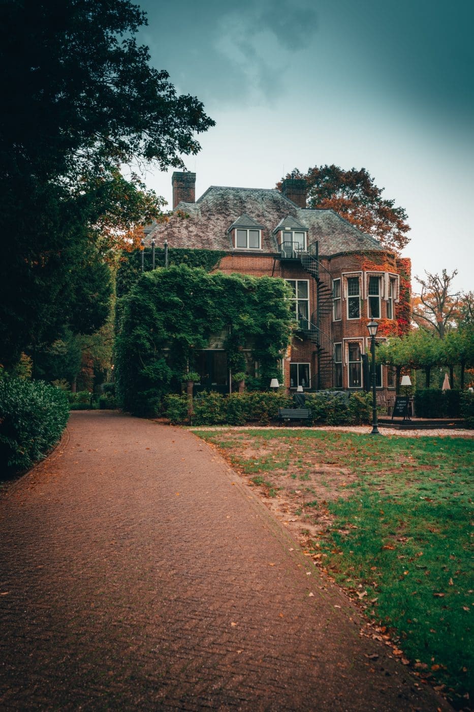 Herrenhaus des Landgoed Huize Bergen in Vught