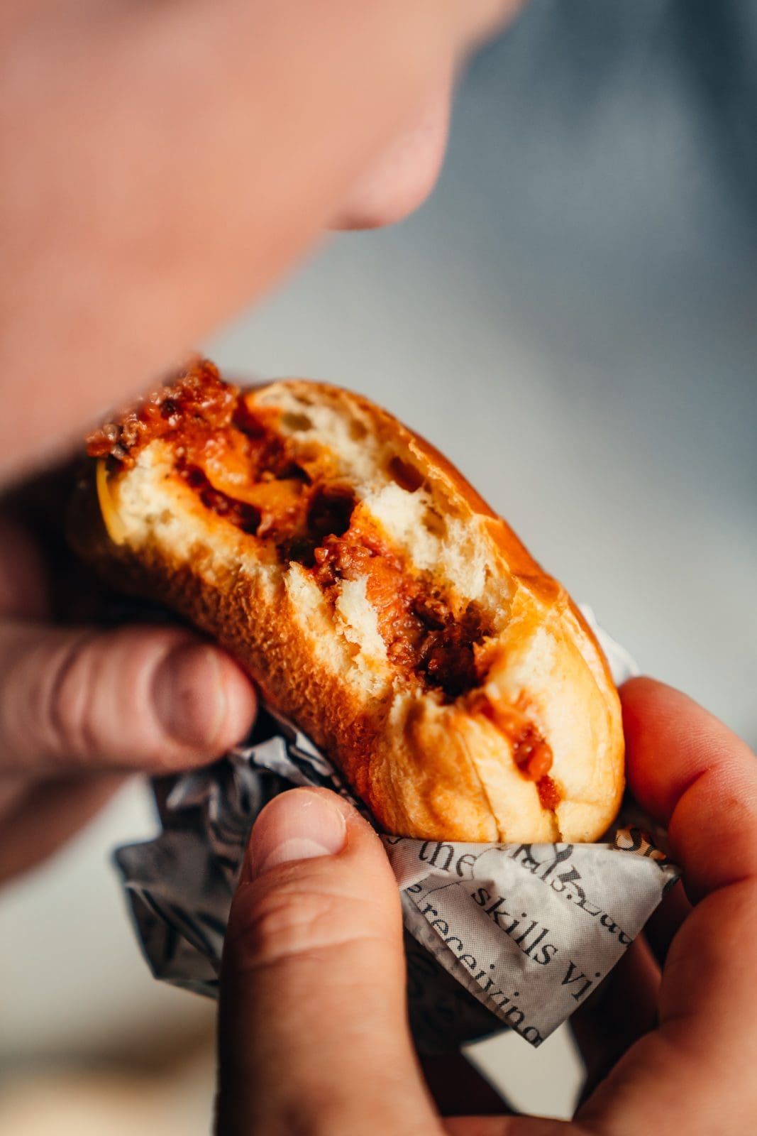 Rezept für Sloppy Joe. Ein amerikanischer Snack, den wir speziell zum Super Bowl zubereitet haben. Schnell und easy gemacht. Perfekter Snack.