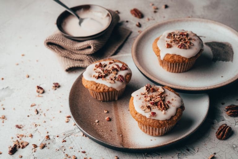 Vegane Vollkorn-Apfel-Muffins | Verdammt, sind die gut!