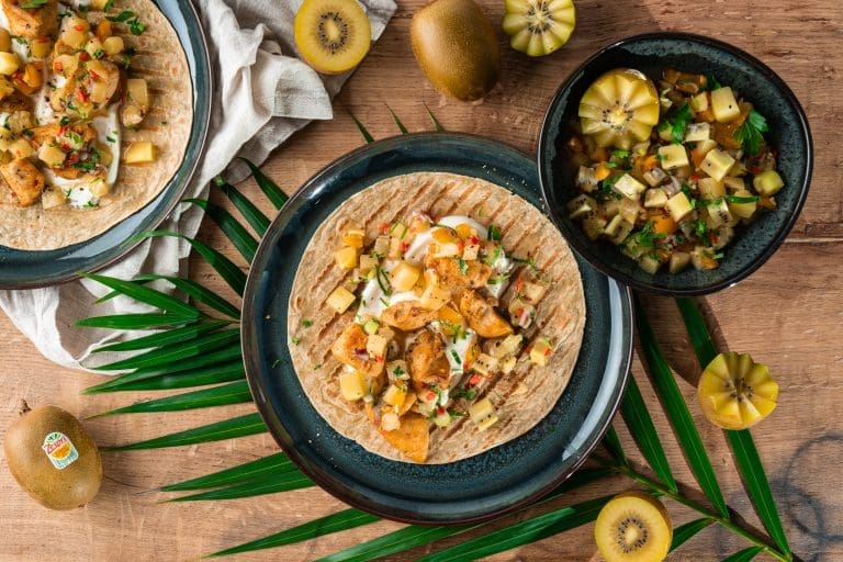 Gelbe Kiwi-Salsa | Perfekt für jeden Snack
