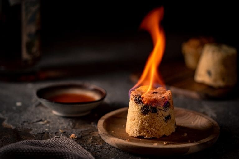 Flambierte Apfelmuffins | Foodblogger Adventskalender 2021