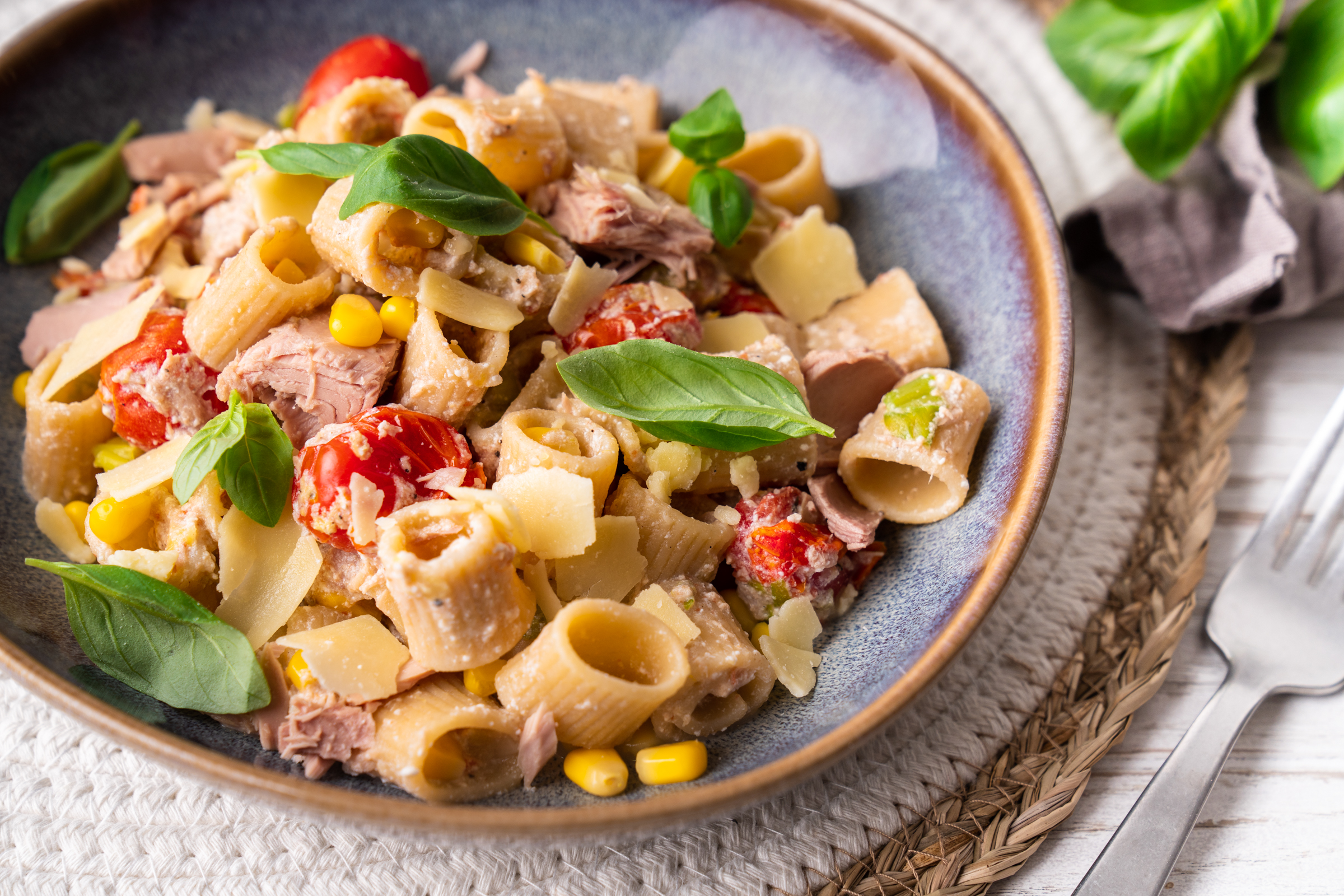 Schnelle Thunfisch-Pasta mit Ricotta | Leichter Genuss für jeden Tag.