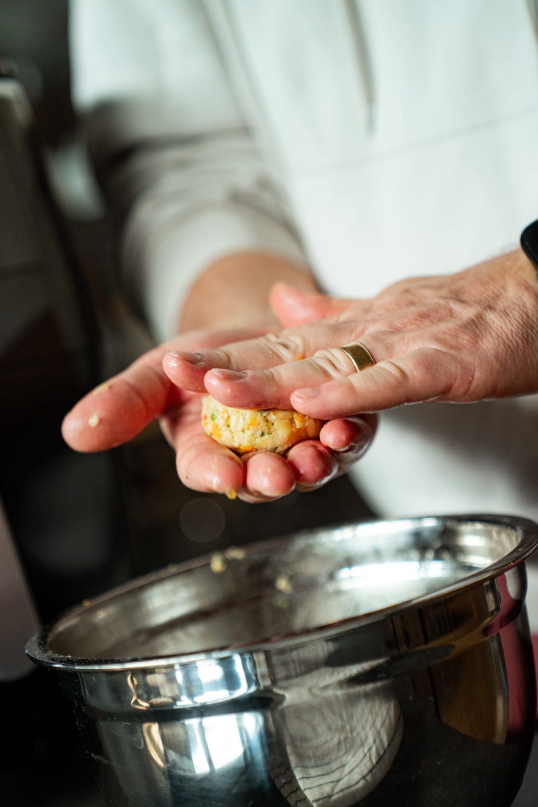 Kartoffelküchlein Mit Kürbis Aus Der Heißluftfritteuse