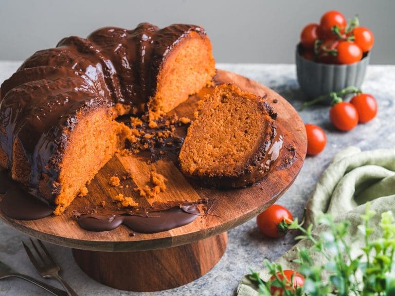 Saftiger Tomatenkuchen