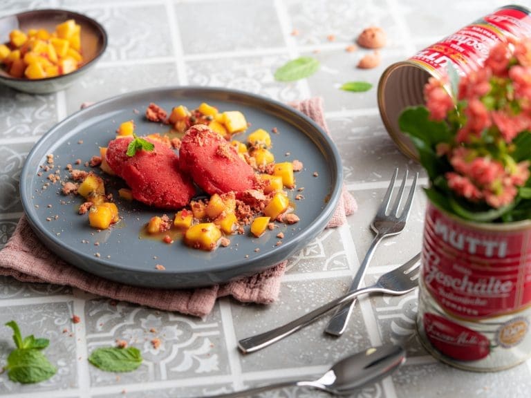Fruchtiges Tomatensorbet mit Sternanis| Für sommerliche Herbsttage!