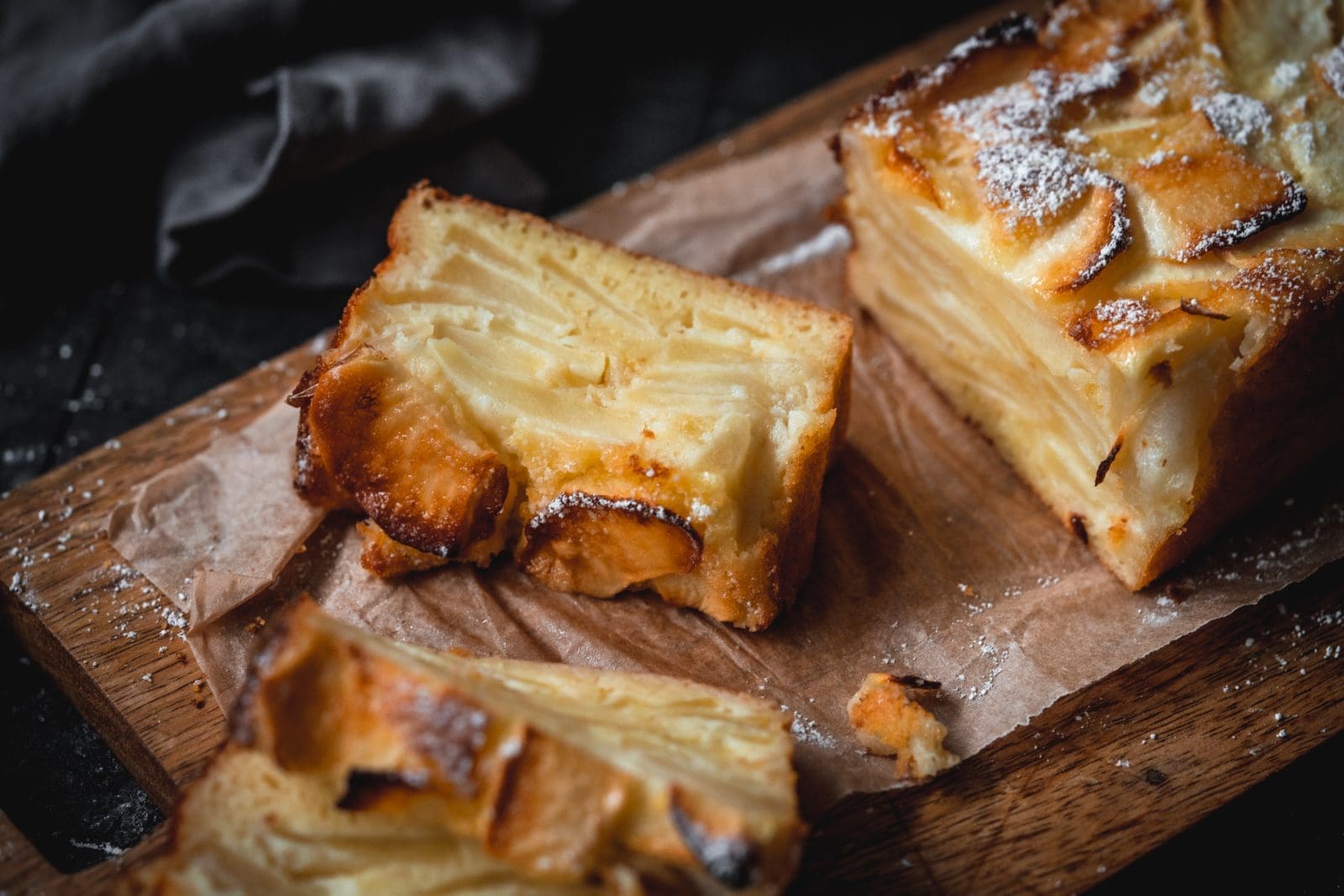 Apfelpfannkuchen als Kuchengebacken! Ein perfektes Rezept für den Herbst.