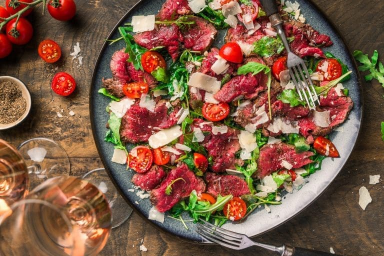Tagliata di Manzo | und ein Glas Chiaretto di Bardolino g.U.