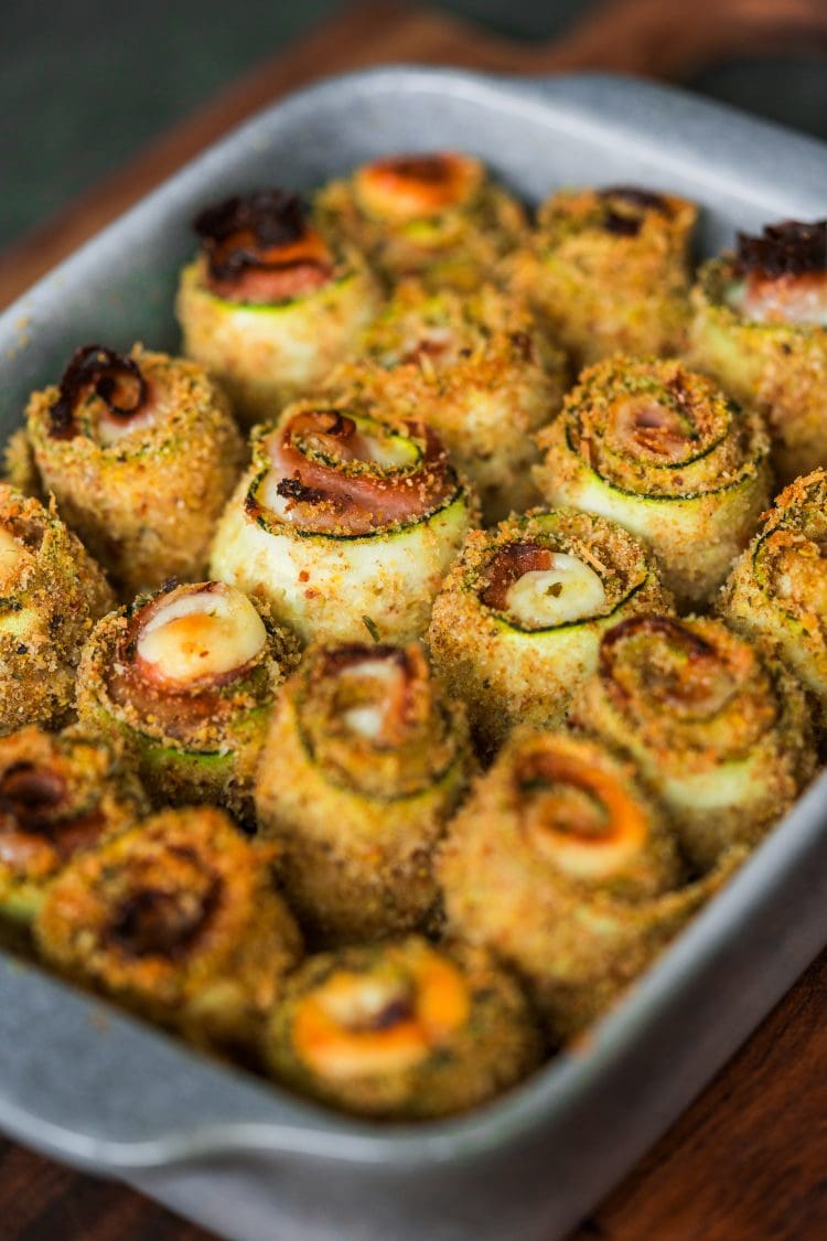 Zucchiniröllchen Mit Schinken &amp; Käse | Rezept | Foodblog