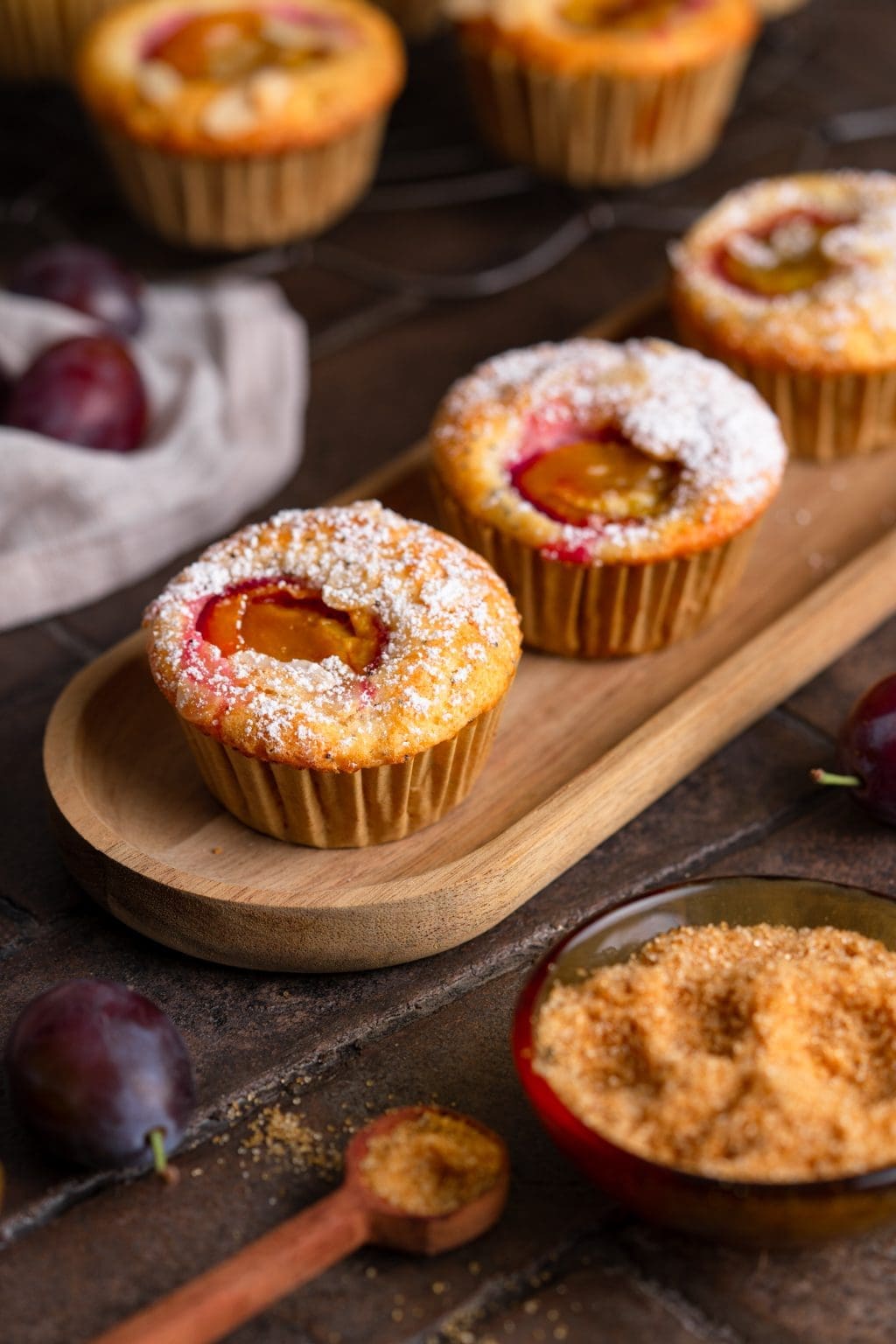 Mandelmuffins Mit Pflaume Und Mohn | Rezept | Foodblog