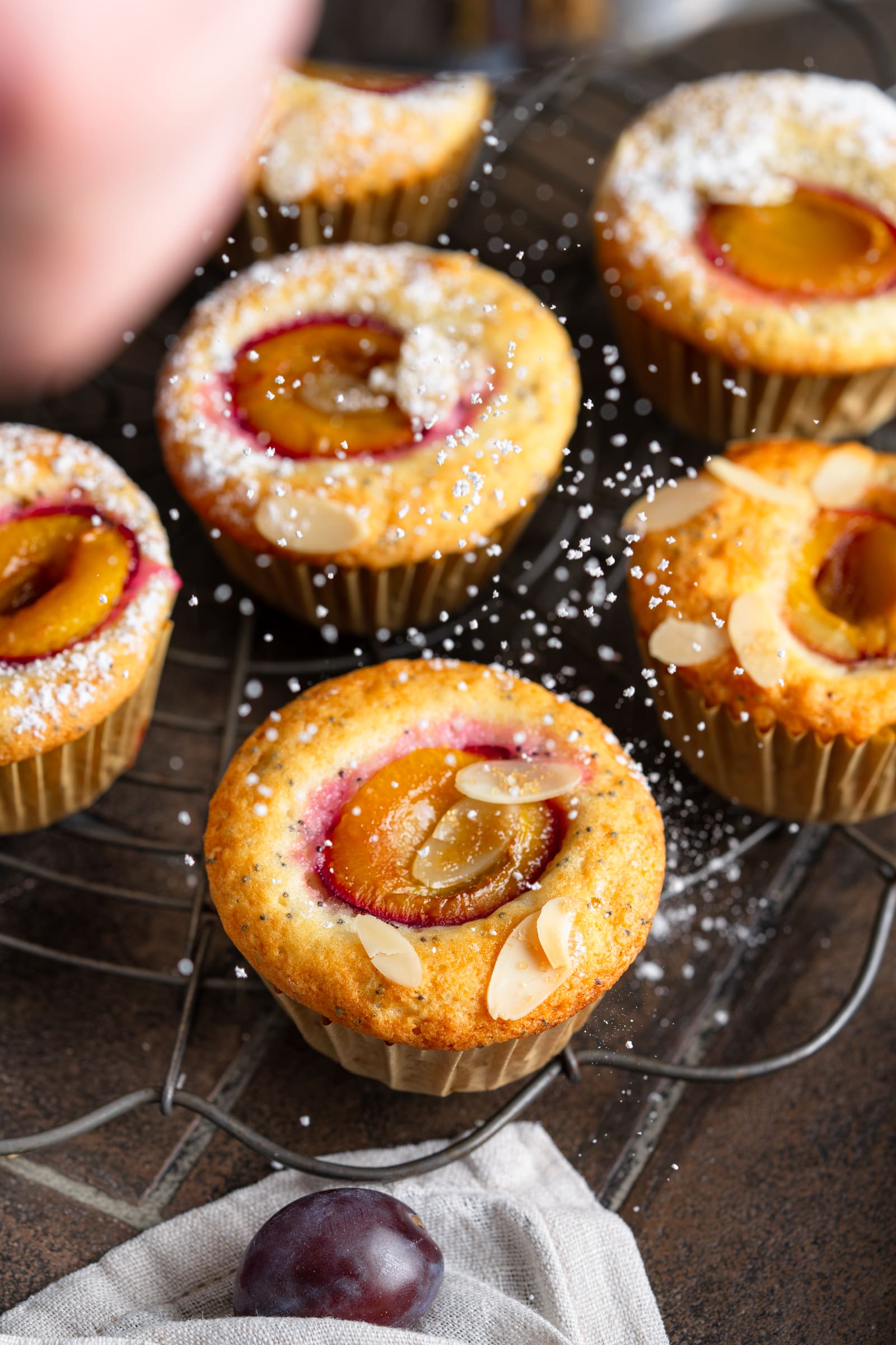 Mandelmuffins Mit Pflaume Und Mohn | Rezept | Foodblog