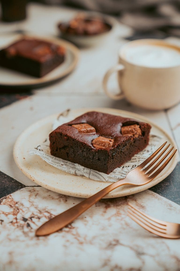 Nugat Brownies | easy und fudgy.