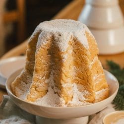 Rezept für Pandoro. Ein klassisches italienisches Weihnachtsgebäck. Für uns das ganz Jahr über ein Highlight!
