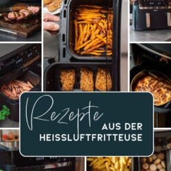 Heissluftfritteuse Rezepte | Die Heißluftfritteuse revolutioniert die Küche! Hier findest du eine Sammlung der besten Rezepte – von herzhaften Snacks bis zu süßen Leckereien.