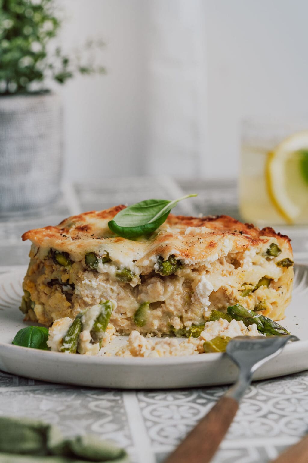 Grüne Spargel Lasagne Mit Hähnchen Bolognese | Rezept