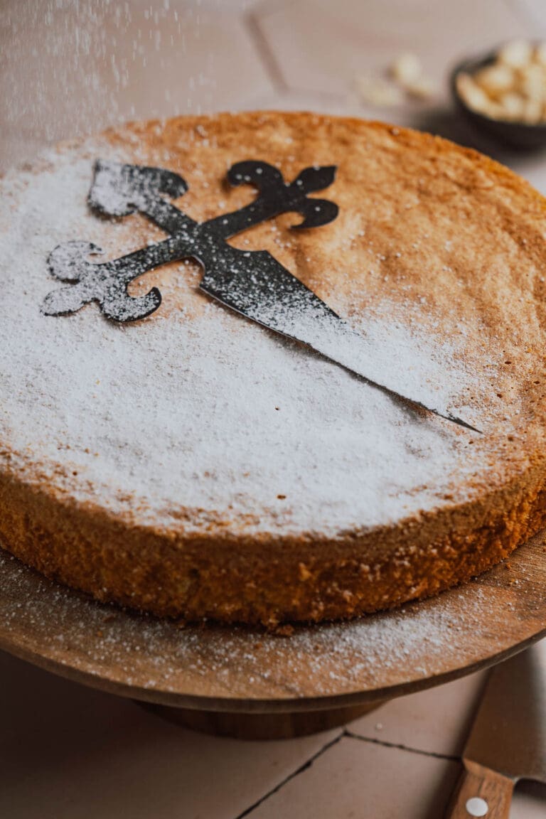 Tarta De Santiago Rezept | Spanischer Mandelkuchen Ohne Mehl