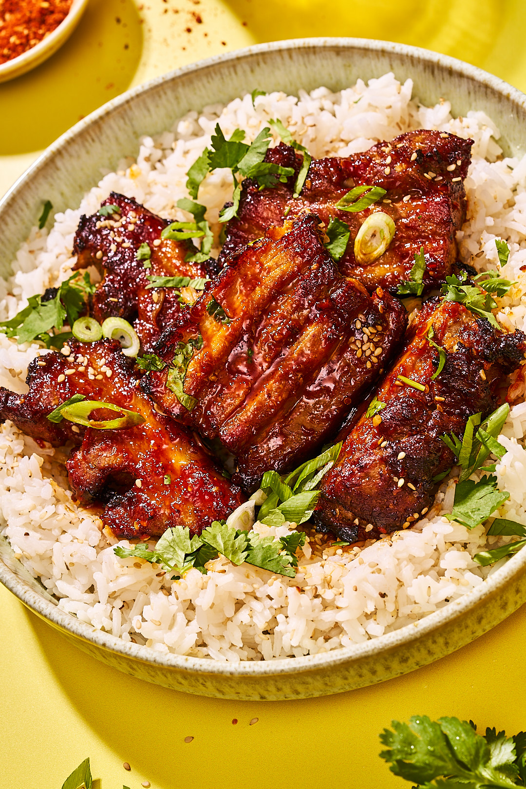 Koreanischer Schweinebauch aus dem Airfryer. Knusprig, klebrig und mit Korean BBQ 5 Koreanischer Schweinebauch aus dem Airfryer. Knusprig, klebrig und mit Korean BBQ
