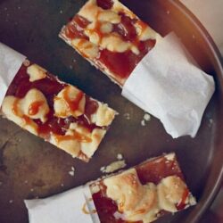 Apfel-Karamell Shortbread