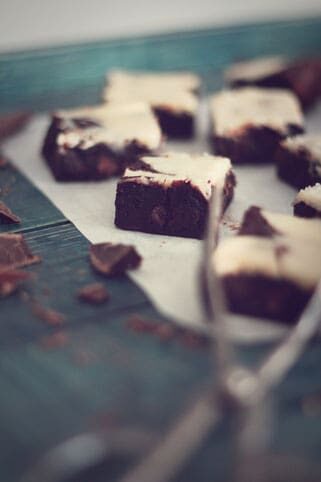 Fudgy Cheese Brownie