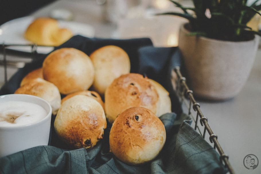 Milchbrötchen 5 Milchbrötchen