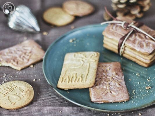 Spekulatius mit Punsch-Balsamico-Glasur