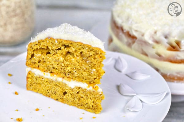 Carrot Cake mit Kokos-Topping