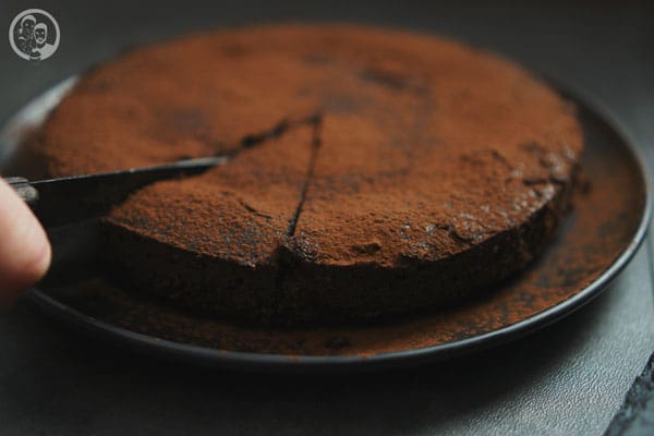 Low-carb Schokotarte